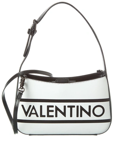 Shop Valentino By Mario Valentino Kai Lavoro Leather Crossbody In White