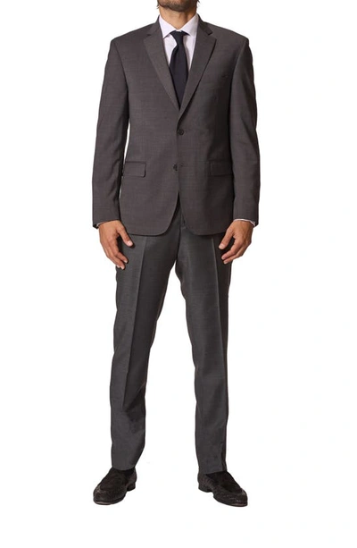 Shop Jb Britches Sartorial Classic Fit Suit In Charcoal