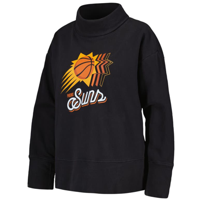 Levelwear Black Phoenix Suns Sunset Pullover Sweatshirt In Black
