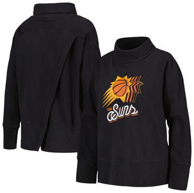Levelwear Black Phoenix Suns Sunset Pullover Sweatshirt In Black