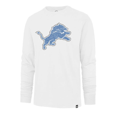 Shop 47 ' White Detroit Lions Premier Franklin Long Sleeve T-shirt