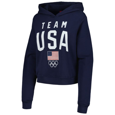 Shop Outerstuff Navy Team Usa Pullover Hoodie