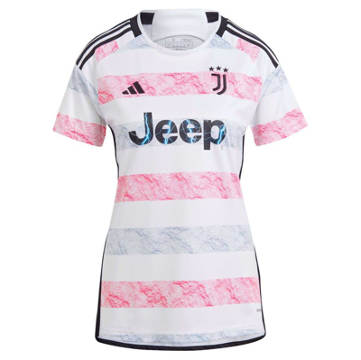 Shop Adidas Originals Adidas  White Juventus 2023/24 Away Replica Jersey
