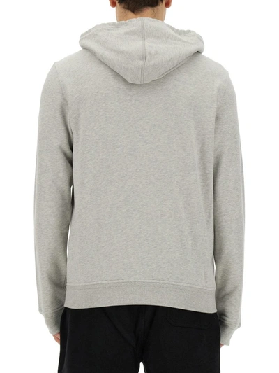 Shop Belstaff Sweatshirt With Logo In Grey