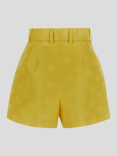 Shop Dolce & Gabbana Dolce&gabbana Shorts In Yellow
