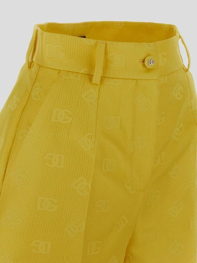 Shop Dolce & Gabbana Dolce&gabbana Shorts In Yellow