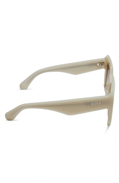 Shop Diff Giada 52mm Gradient Square Sunglasses In Brown Gradient