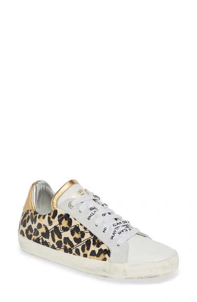 Shop Zadig & Voltaire Leo Wild Sneaker In Multicolor