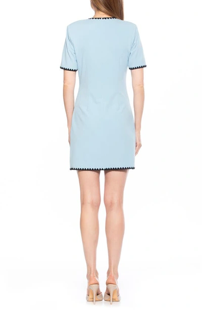 Alexia Admor Holly Dress In Halogen Blue
