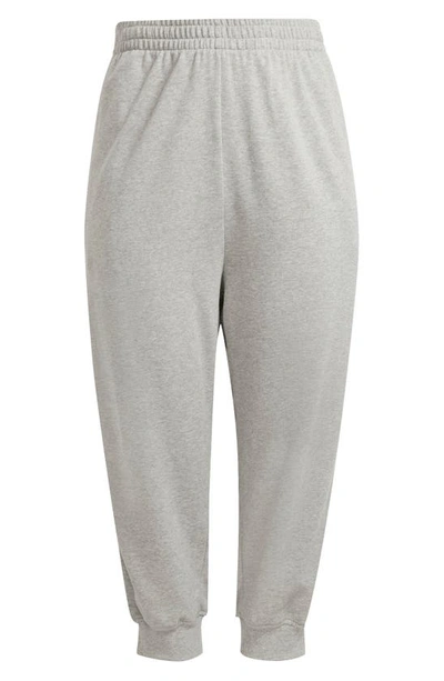 Shop Adidas Originals Adidas Sportswear Essentials 3-stripe Animal Print Pants In Medium Grey Heather