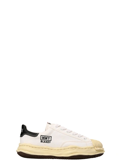 Shop Miharayasuhiro Blakey Sneakers White/black