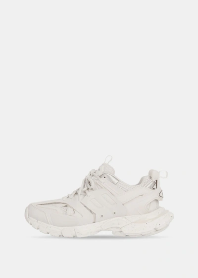 Shop Balenciaga White Track Sneaker In Recycled White