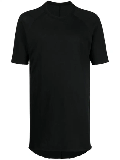 Shop Boris Bidjan Saberi Men Ts2.1 Slim Fitting Object Dyed T-shirt In Black