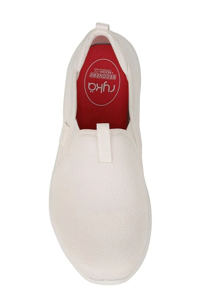 Ryka Revive Womens Mesh Slip-on Sneakers In White Alysum