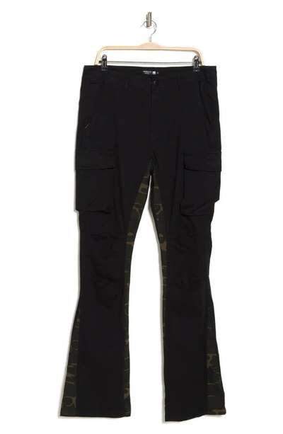 Shop American Stitch Twill Stacked Leg Pants In Black