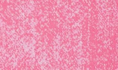 Shop Ph5 Dahlia Denim Print Knit Carwash Skirt In Pink