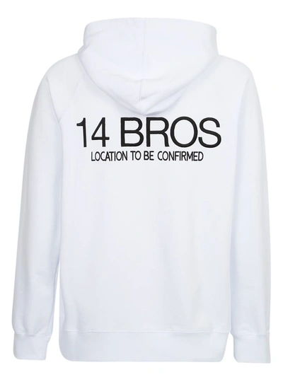Shop 14 Bros Sweatshirts In White