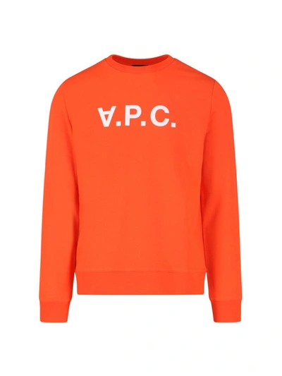 Shop Apc A.p.c. Sweaters In Orange
