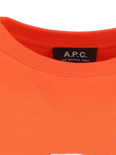 Shop Apc A.p.c. Sweaters In Orange