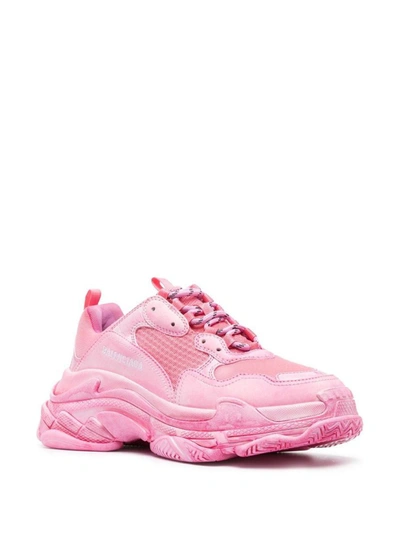 Shop Balenciaga Sneakers In Pink