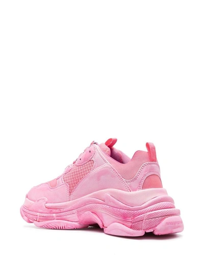 Shop Balenciaga Sneakers In Pink