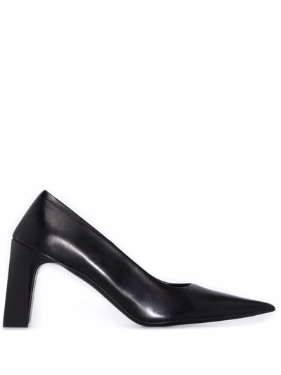 Shop Balenciaga With Heel In Black