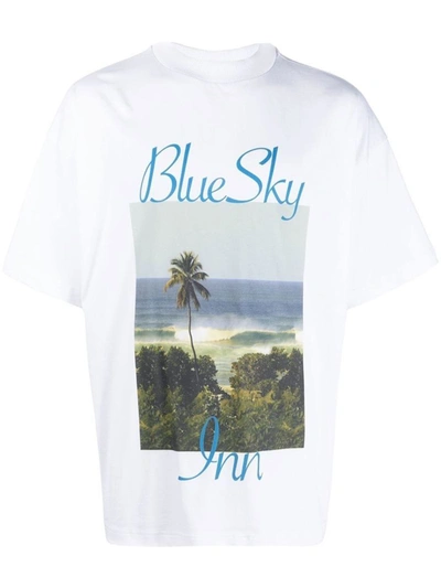 Shop Blue Sky Inn T-shirts And Polos In White