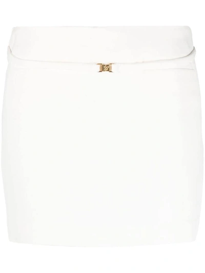 Shop Blumarine Skirts In White/natural