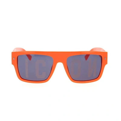 Shop Dsquared2 Sunglasses In Orange