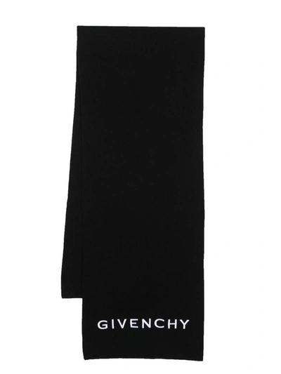 Shop Givenchy Scarfs In Black