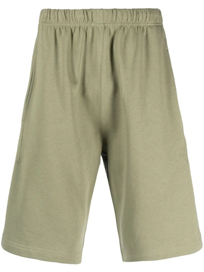 Kenzo Boke Flower Elasticated-waist Shorts In Celadon