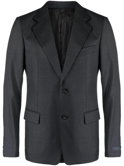 Shop Lanvin Jackets In Grey