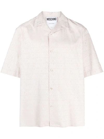 Shop Moschino Shirts In White