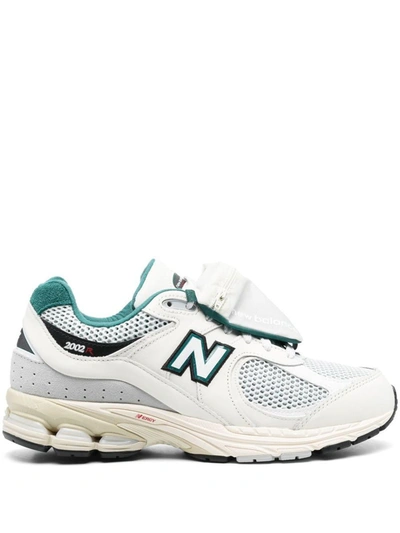 New Balance Leather And Mesh 2002r Low Top Sneakers With Removable Pocke In Sea Salt