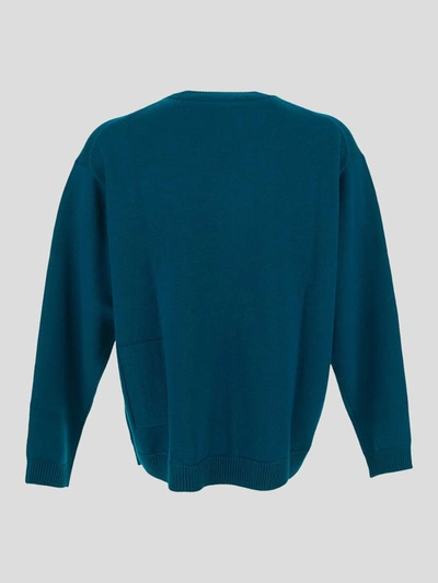 Shop Ten C Sweaters In Blue
