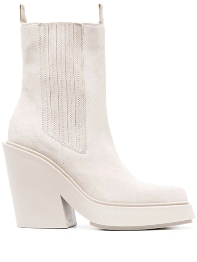 Shop Vic Matie Boots In Bone