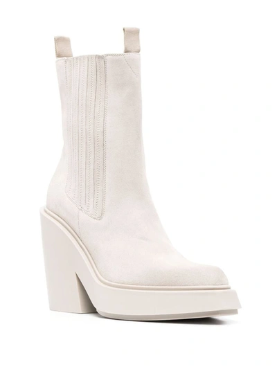 Vic Matie Boots In Bone