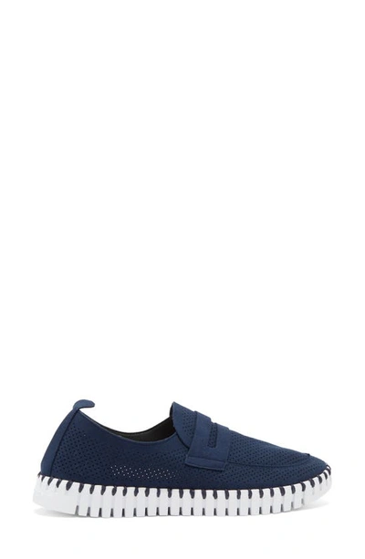 Ilse Jacobsen Tulipu Penny Loafer In Dark Indigo