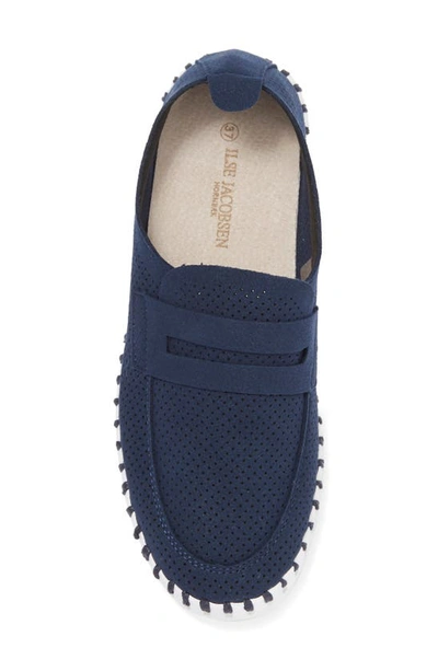 Ilse Jacobsen Tulipu Penny Loafer In Dark Indigo