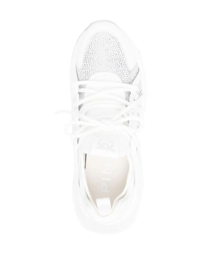 Shop Pinko 'ariel' Sneakers In White