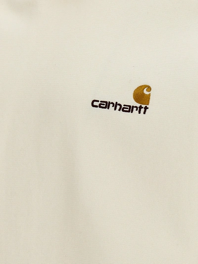 Shop Carhartt American Script Sweatshirt White