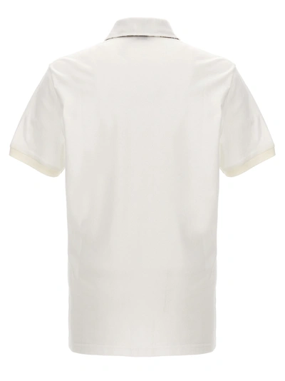 Shop Etro Logo  Shirt Polo White