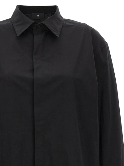 Shop Y-3 Midi Shirt Dress Dresses Black