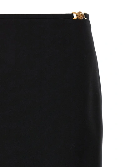 Shop Versace Midi Skirt Skirts Black