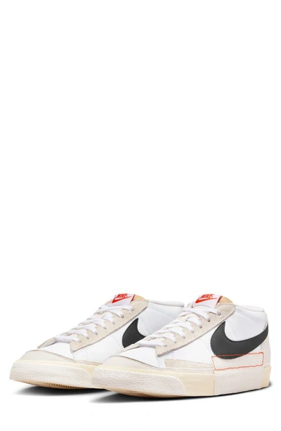 Shop Nike Blazer Low Pro Club Sneaker In White/ Black/ Beach/ White