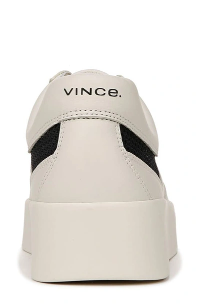 Shop Vince Warren Ii Platform Sneaker In Milk/ Blueink