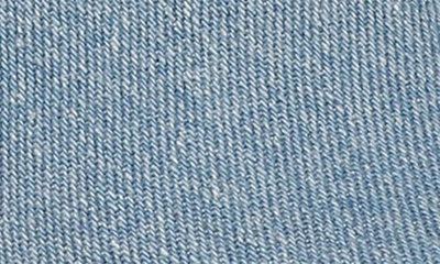 Vince Penelope Frayed Denim Mules In Jeansblue