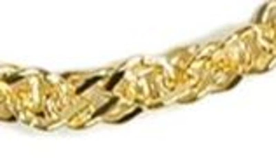 Argento Vivo Frontal Chain Necklace In Gold