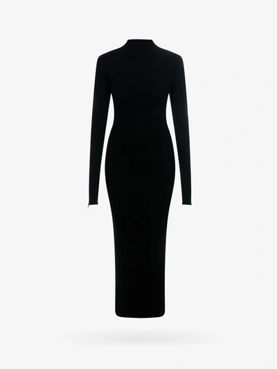 Shop Balenciaga Woman Dress Woman Black Long Dresses