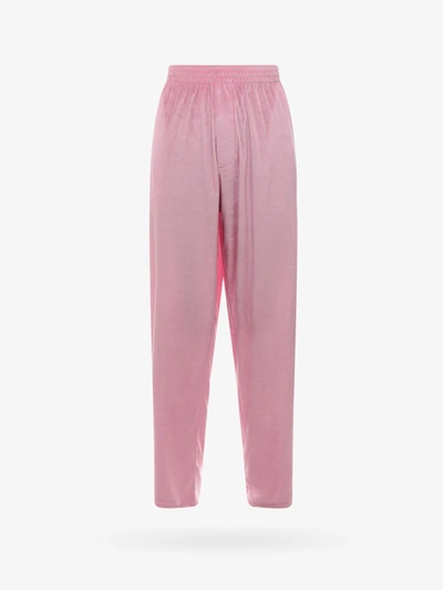 Shop Balenciaga Woman Trouser Woman Pink Pants
